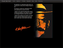 Tablet Screenshot of chuckvanhorn.com